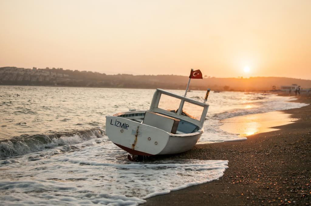 الشقق الفندقية Siğacıkفي  Mali Beach المظهر الخارجي الصورة